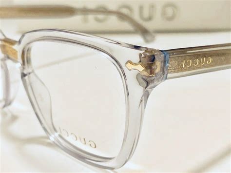 gucci clear frames women.